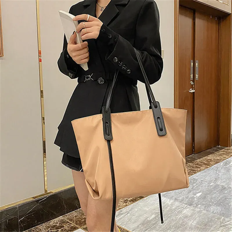 Women Fashion Letter Printed Large Capacity Tote Bag - Image 8