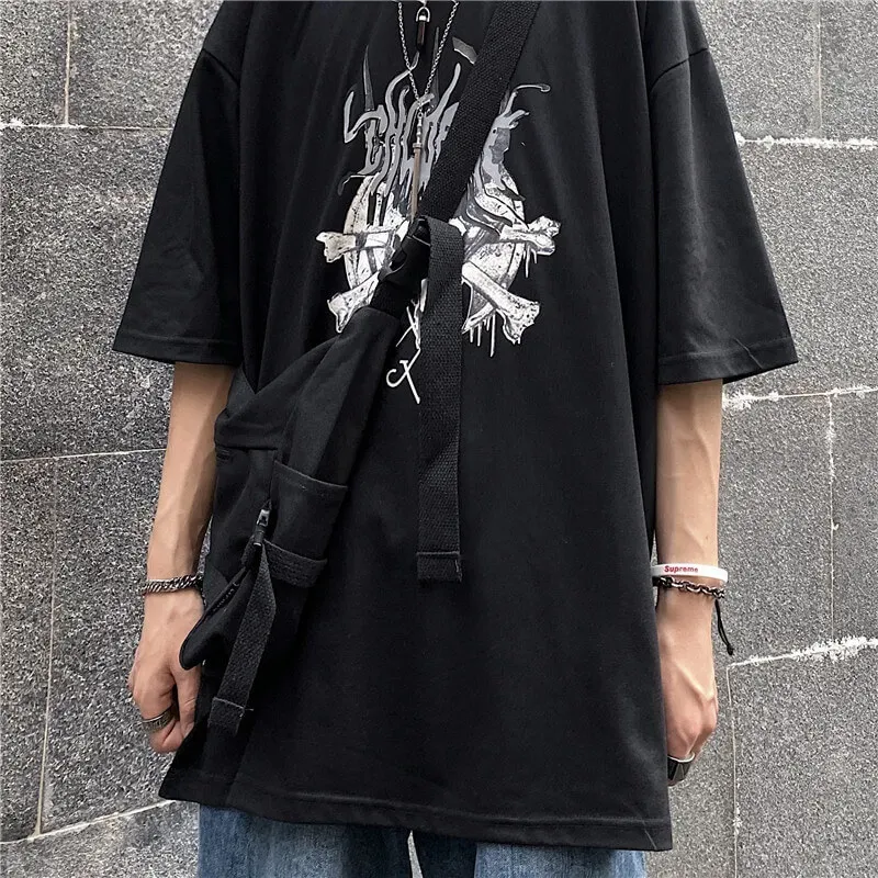 Women Fashion Solid Color Large Capacity Canvas Shoulder Bag - Image 4