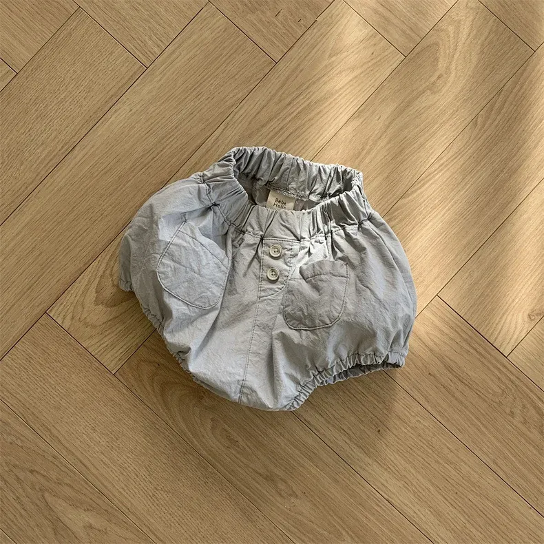 Wholesale Baby Simple Solid Color Shorts - Image 7