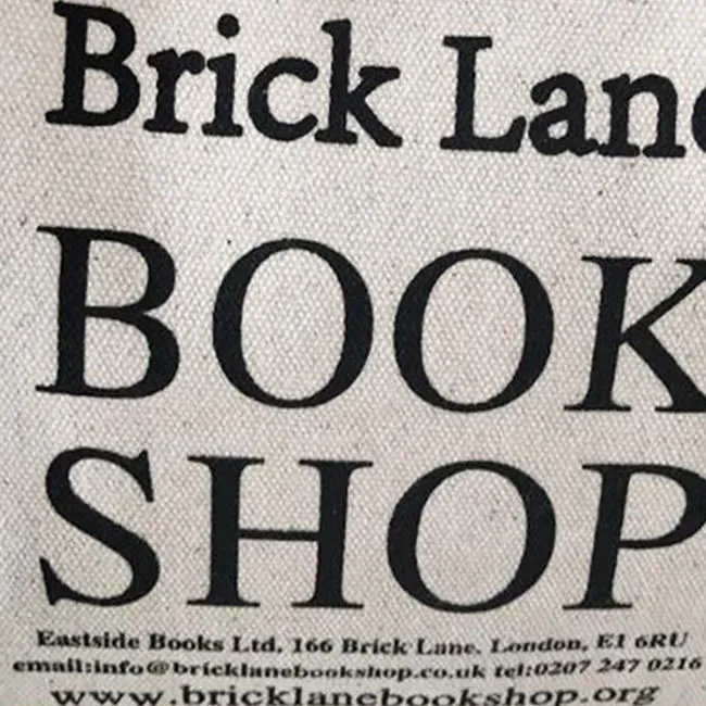 Women Leisure Alphabet Print Canvas Handle Bag - Image 3