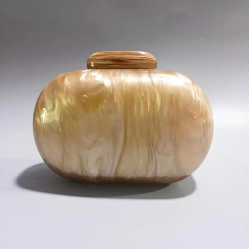 Women'S Stylish Oval Acrylic Evening Bag