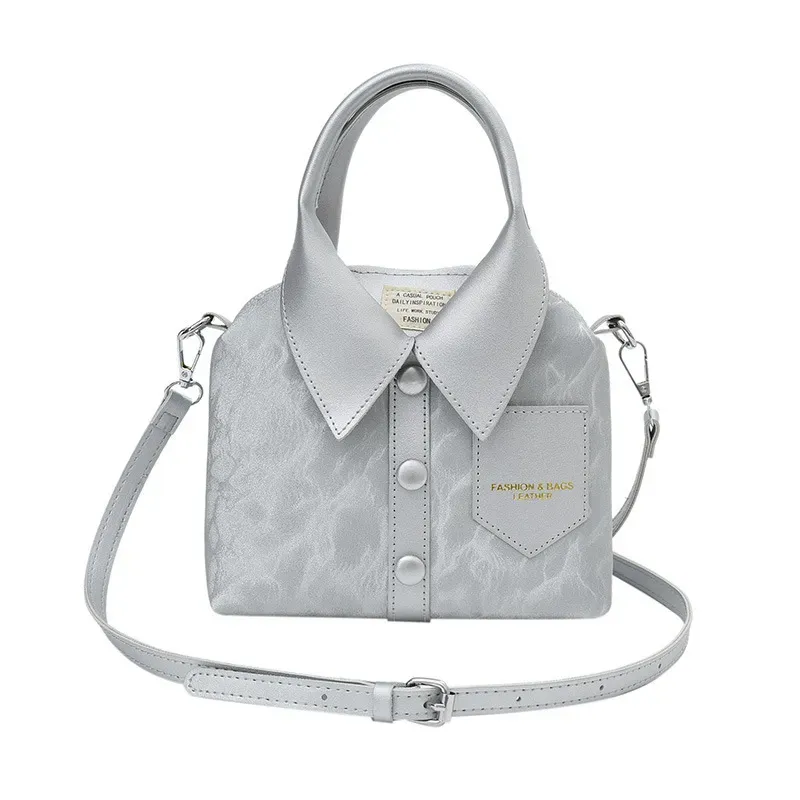 Women Fashion Creative Clothes Shape Handle Shoulder Bag - Image 7