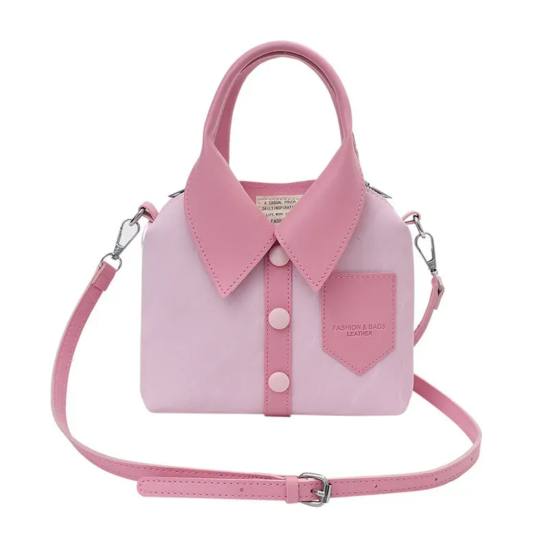 Women Fashion Creative Clothes Shape Handle Shoulder Bag - Image 9