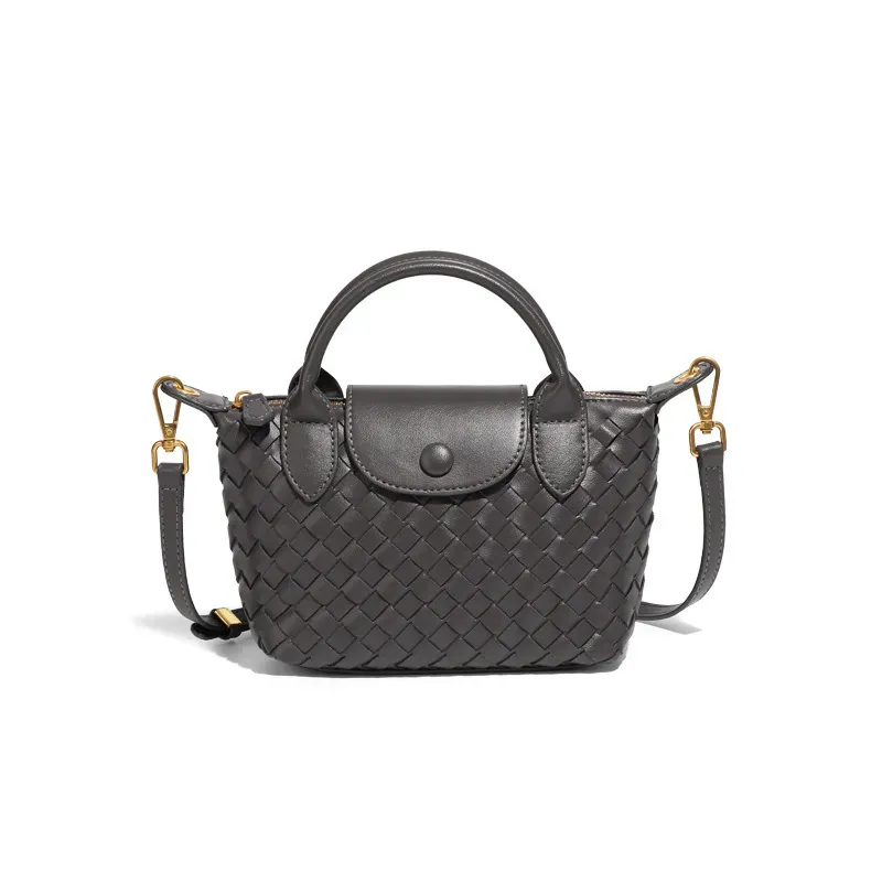 Fashion Solid Color Zipper Shoulder Bag - Image 13