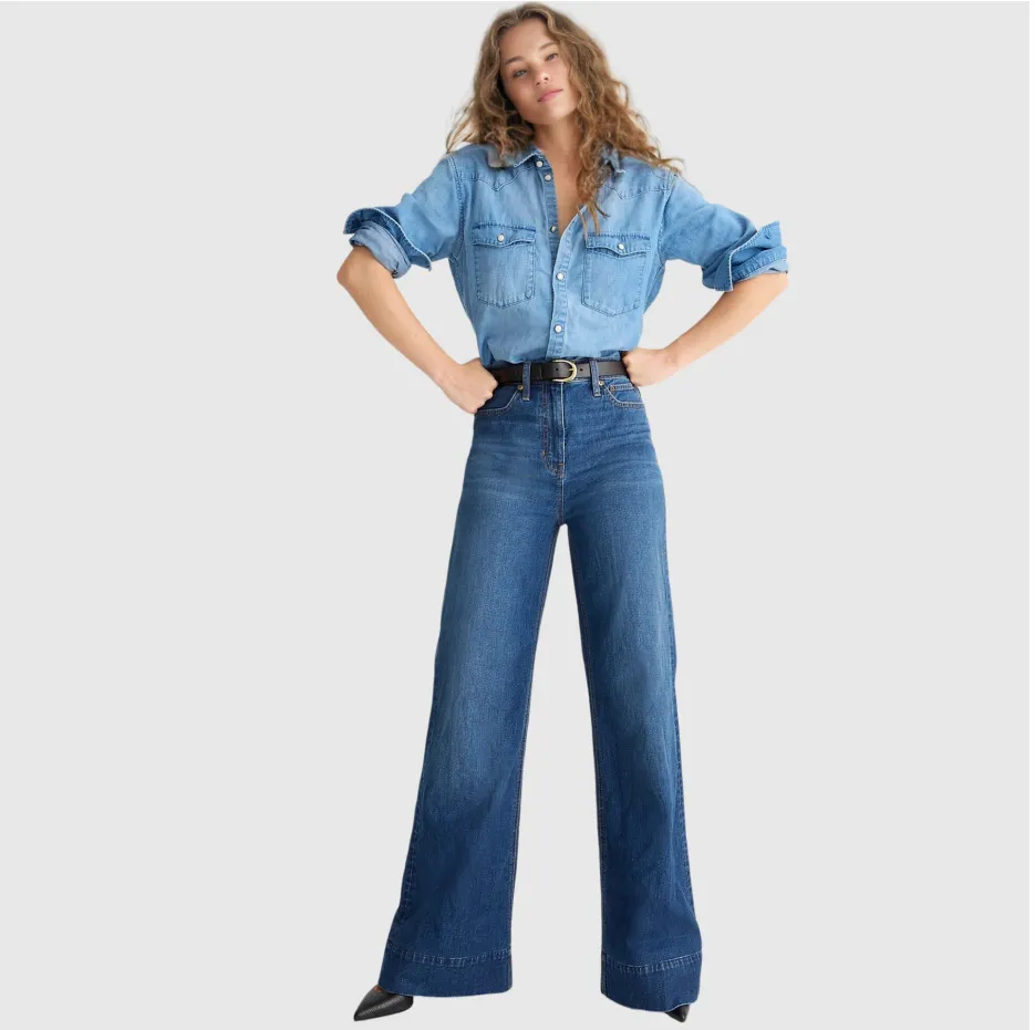 Women Fashion Stretch Loose Jeans - Image 6
