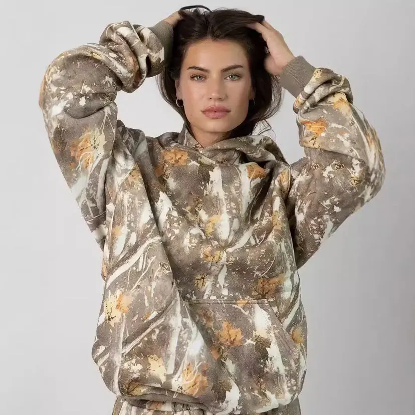 Fashion Casual Pattern Printed Long-Sleeve Hoodies - Image 14