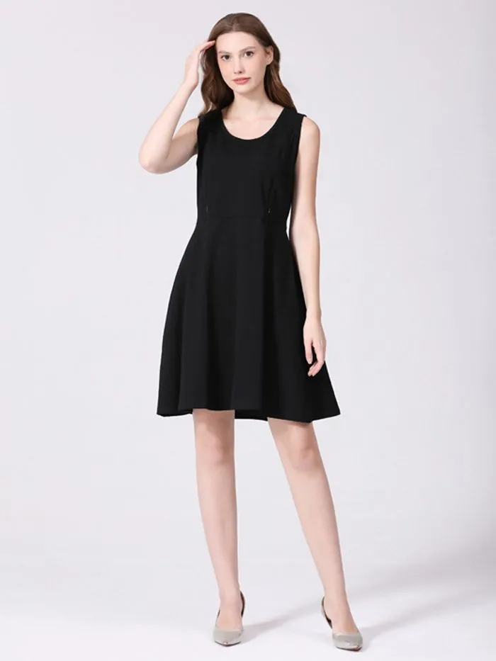 Summer Pregnant Women Fashion Casual Floral Printing Lactation Dress - Image 3