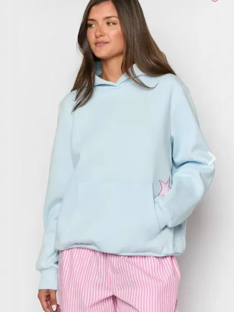 Women Fashion Casual Star Embroidered Long-Sleeve Hoodies - Image 5