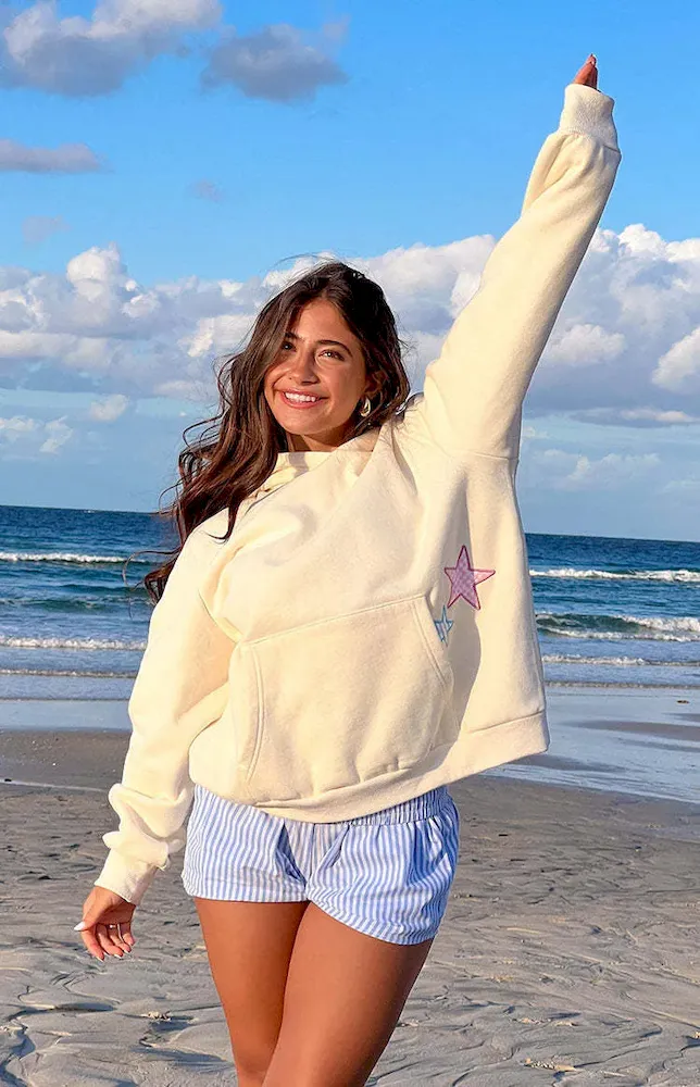 Women Fashion Casual Star Embroidered Long-Sleeve Hoodies - Image 6