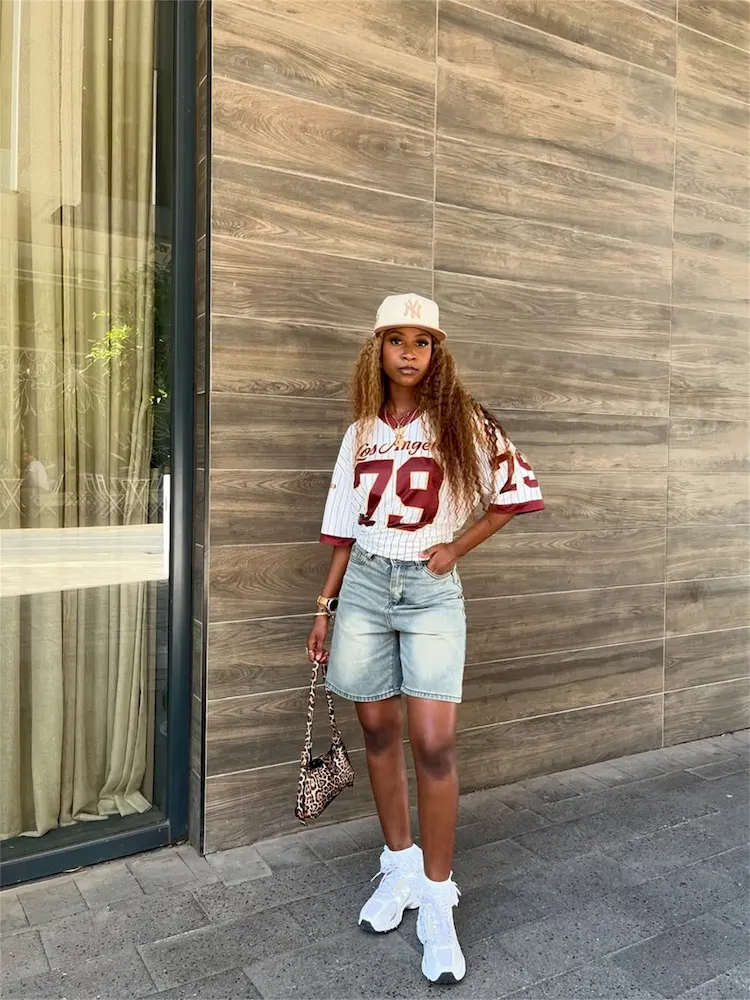 Women Fashion Casual Digital Printed V-Neck Short Sleeve Loose Jersey T-Shirt - Image 8