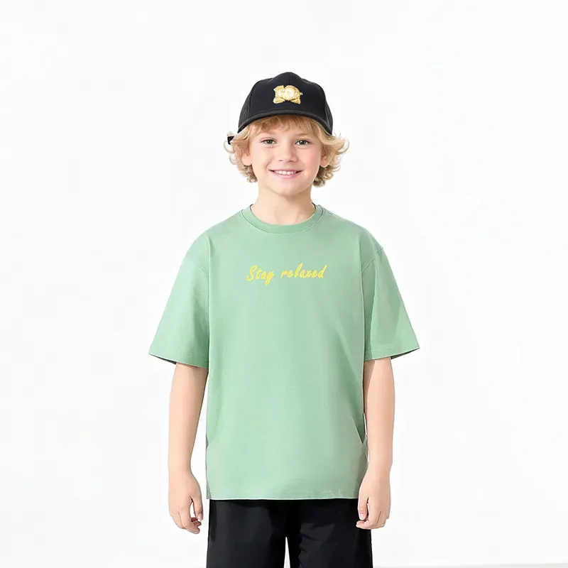 Wholesale Summer Boys Casual Short-Sleeved T-Shirt - Image 8