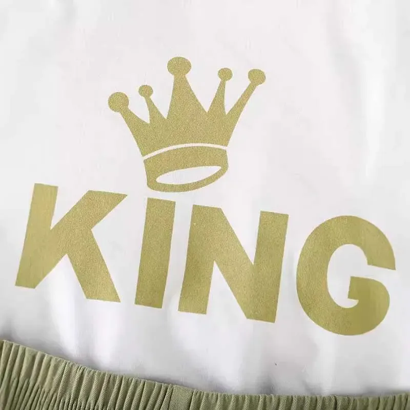 Wholesale Kids Baby Boys Casual Cute Alphabet Print Long Sleeve T-Shirt Vest Trousers Three-Piece Sets - Image 4