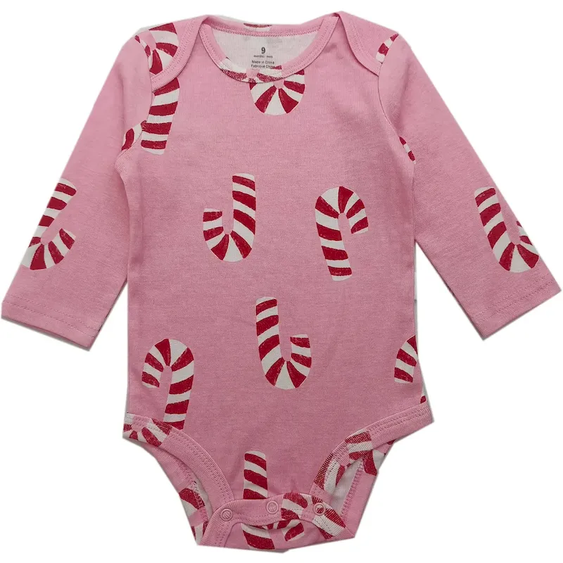 Wholesale Kids Baby Boys And Girls Fashion Cartoon Printed Long Sleeve Cotton Rompers - Image 9